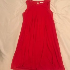 Red Calvin Klein dress size 6